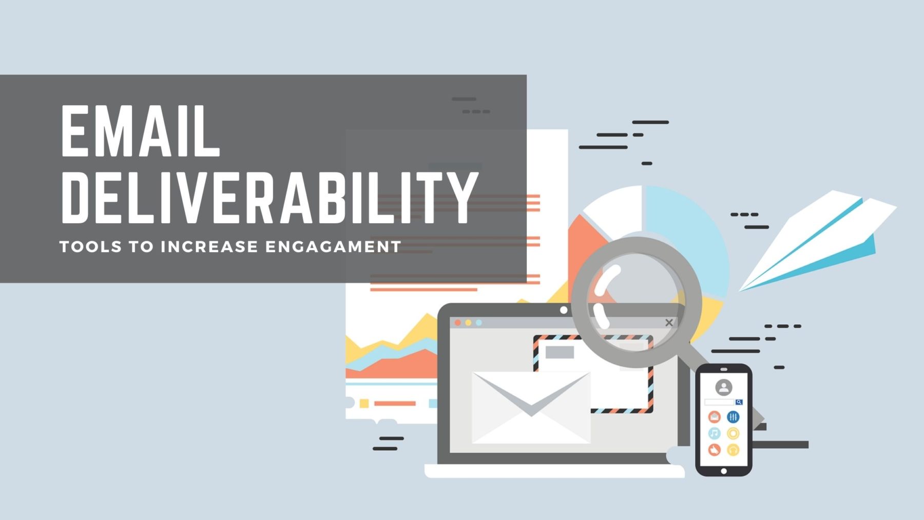 Email Deliverability graph Munro Marketing