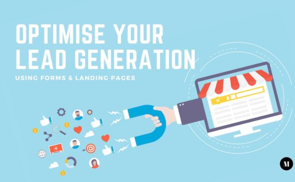 optimise your lead generation froms landing pages graphic