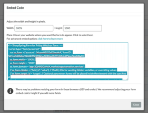 form builder code