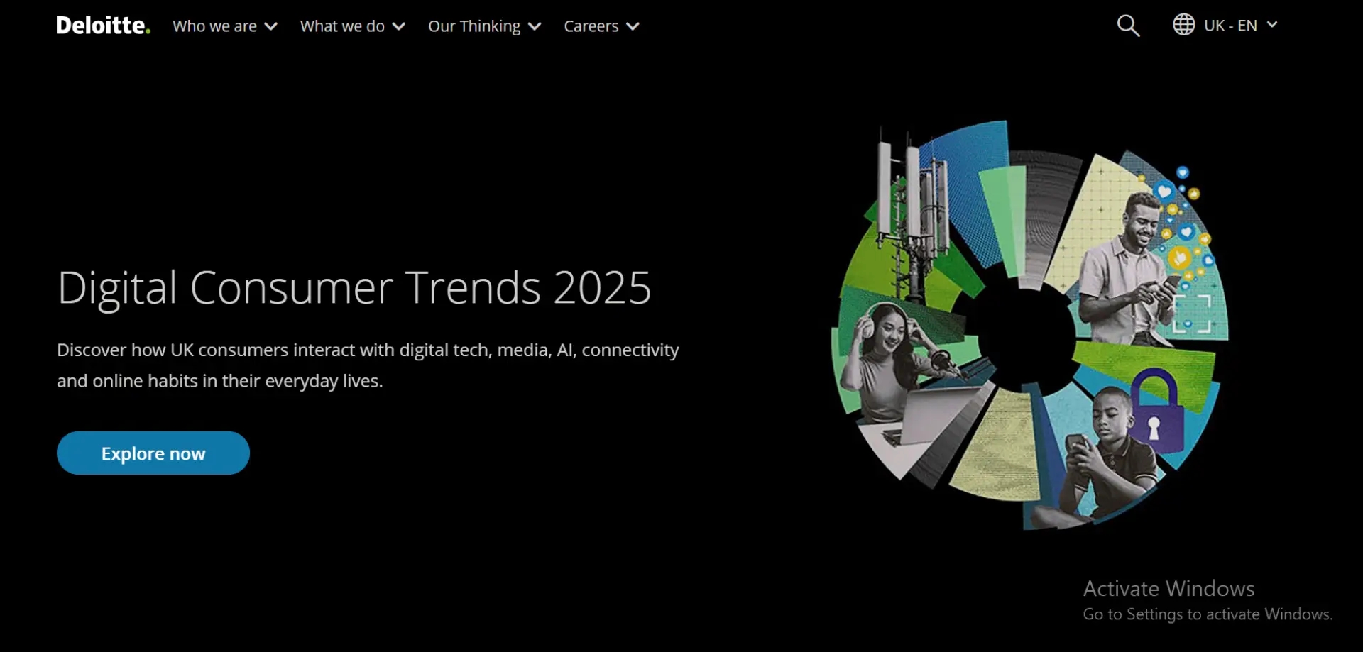 Deloitte1 Deloitte homepage