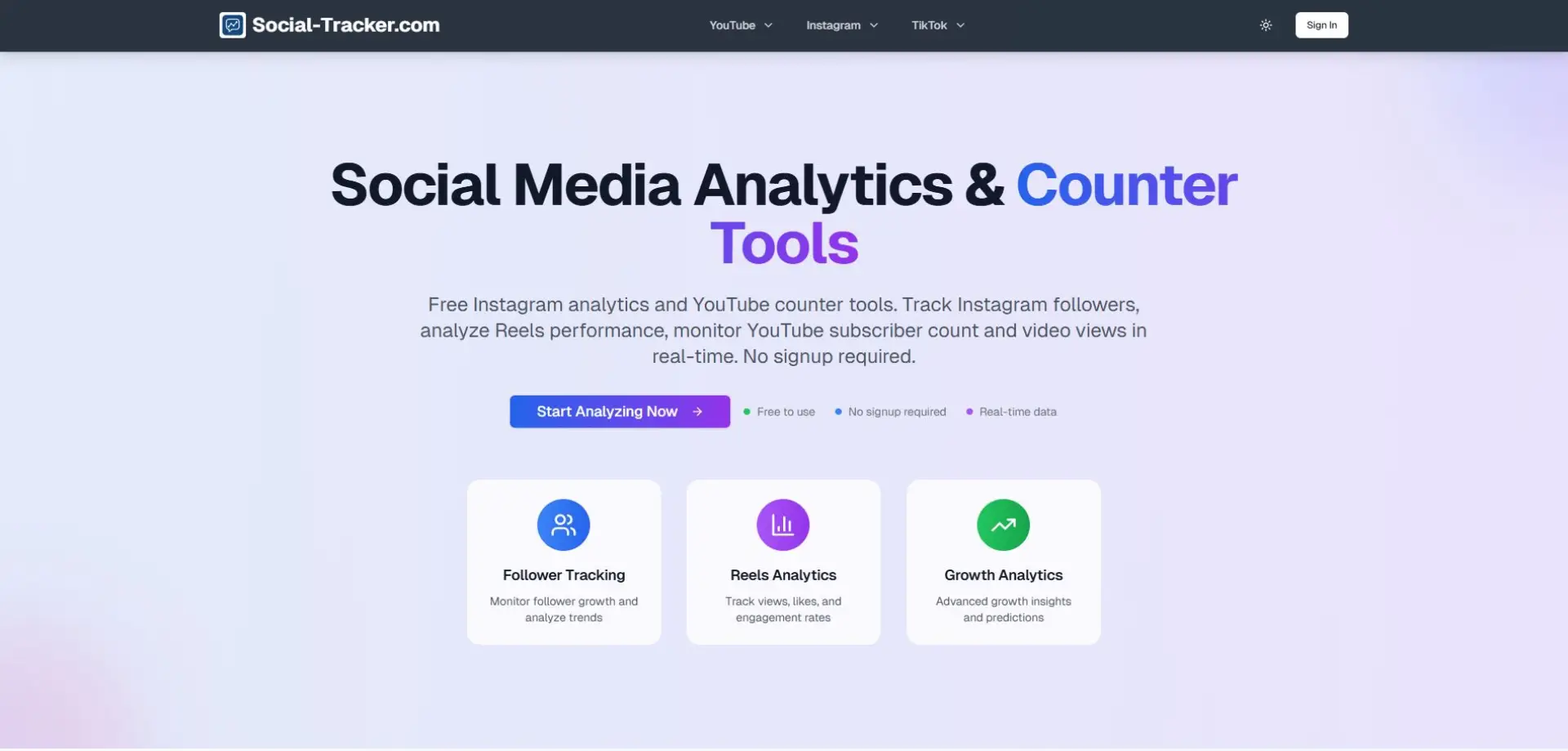 SocialTracker