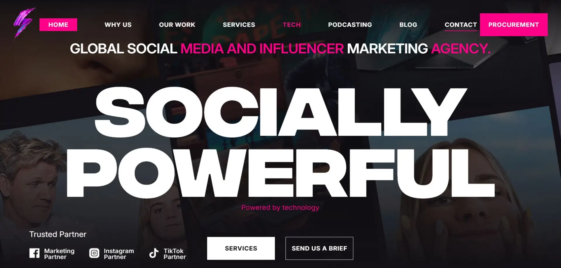 SociallyPowerful Socially Powerful homepage