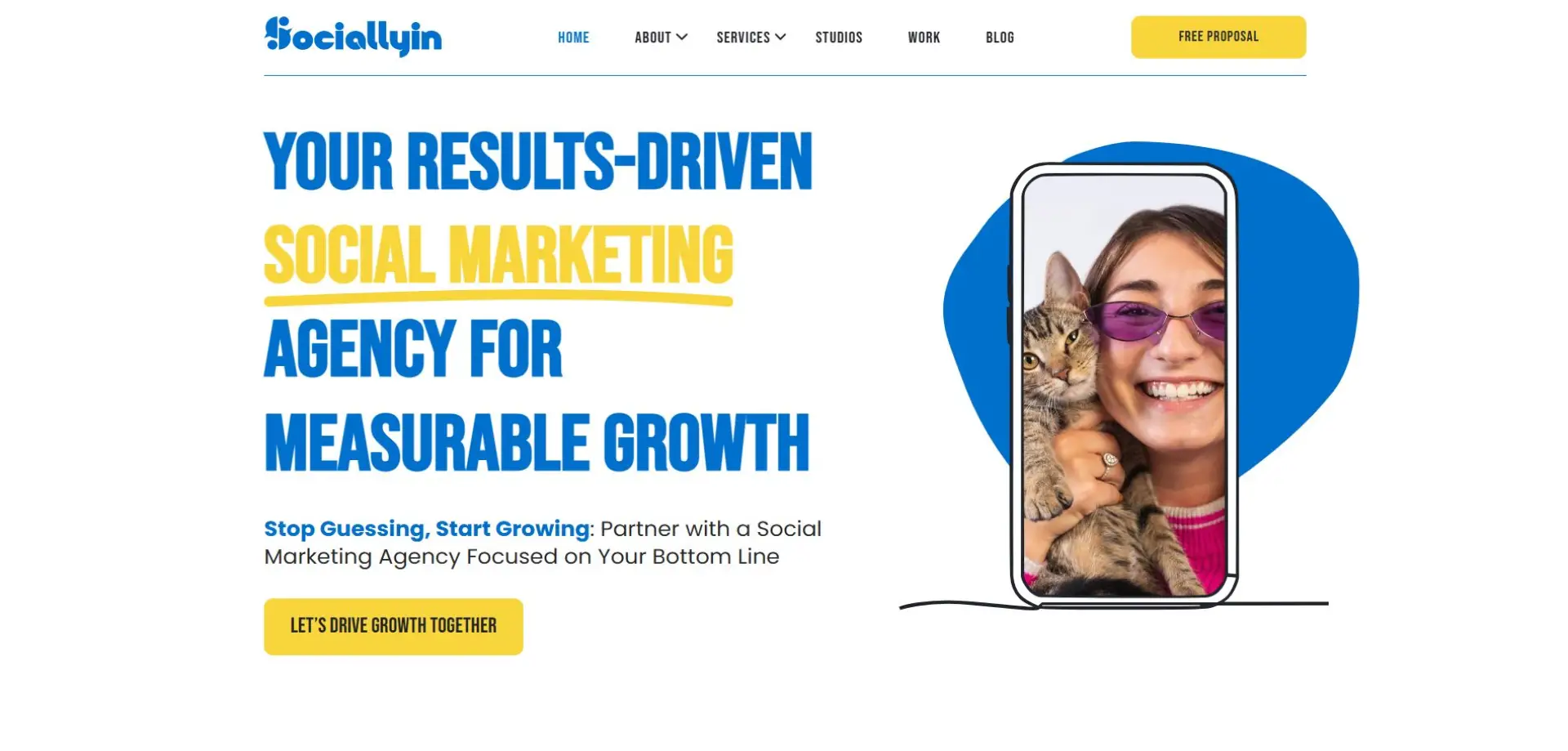 Sociallyin Sociallyin homepage