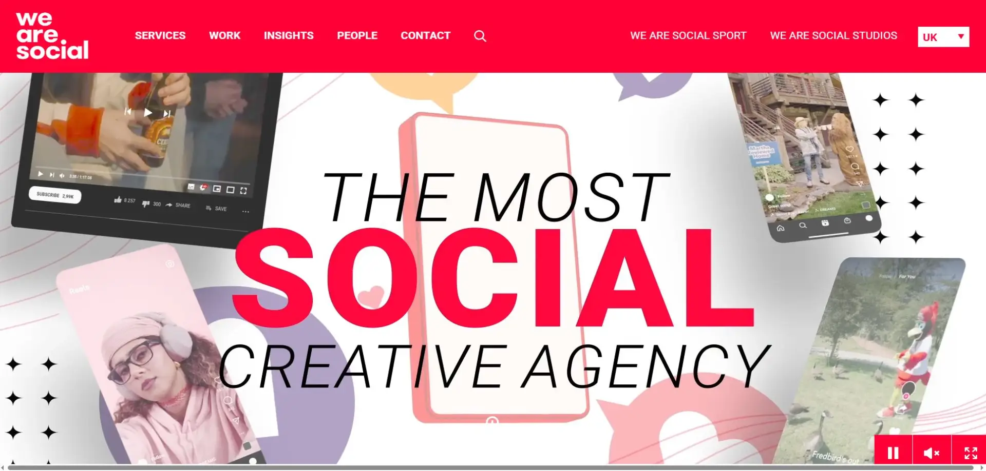 WeAreSocial We Are Social homepage
