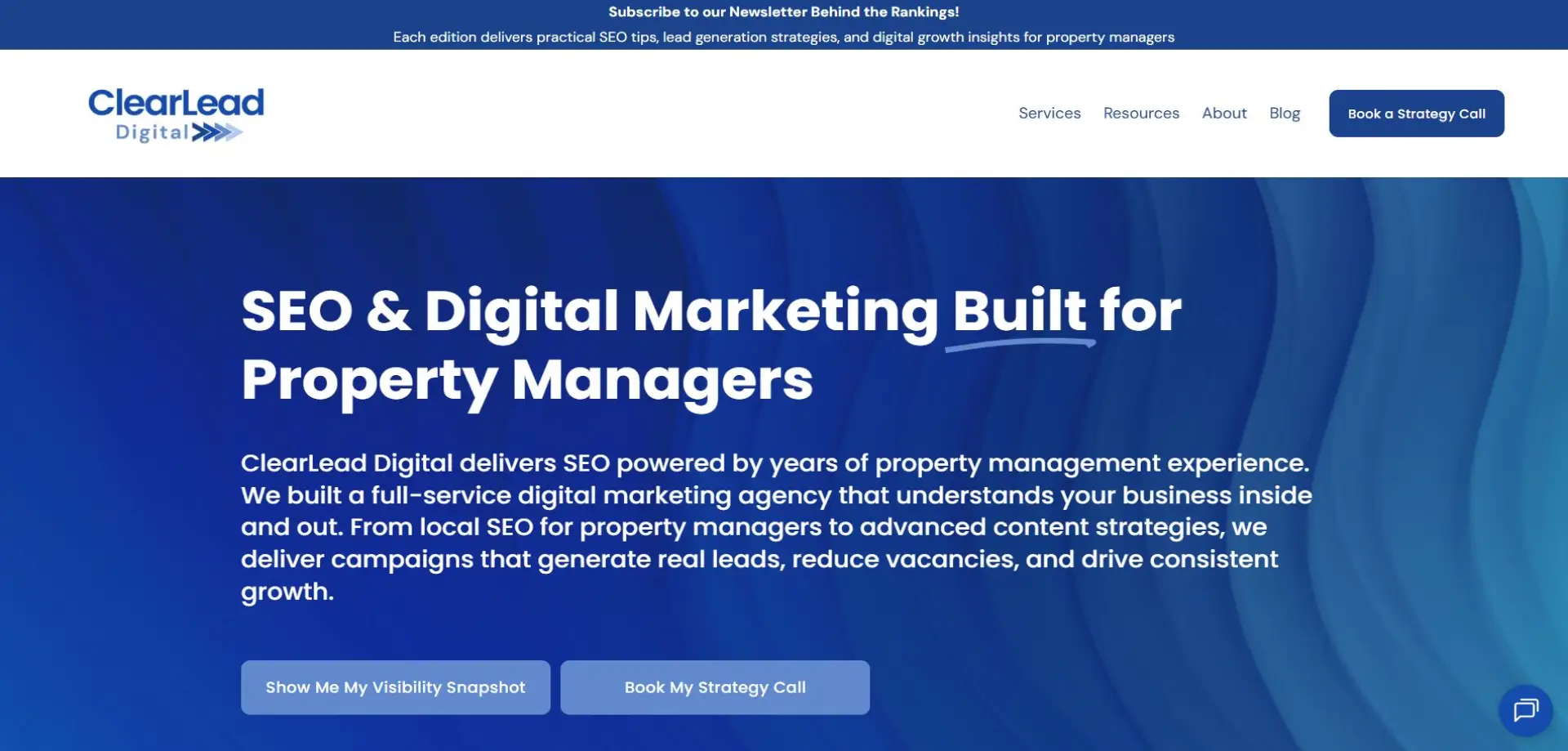 ClearLead ClearLead Digital homepage