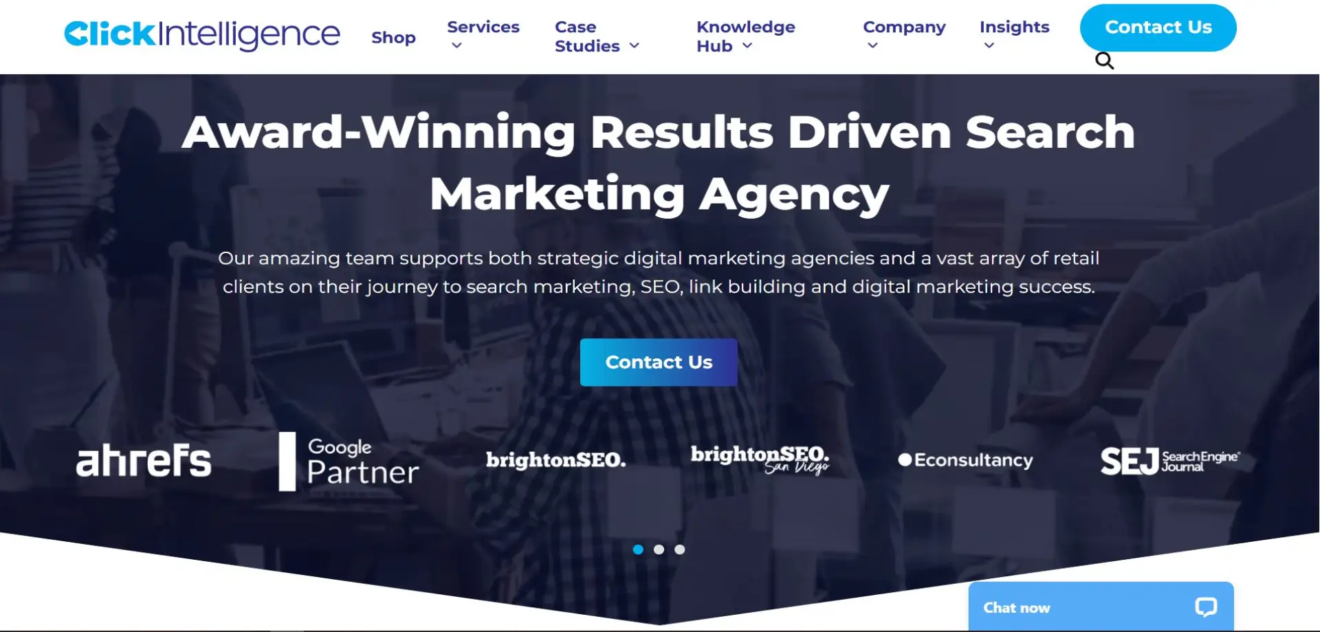 ClickIntelligence Click Intelligence homepage