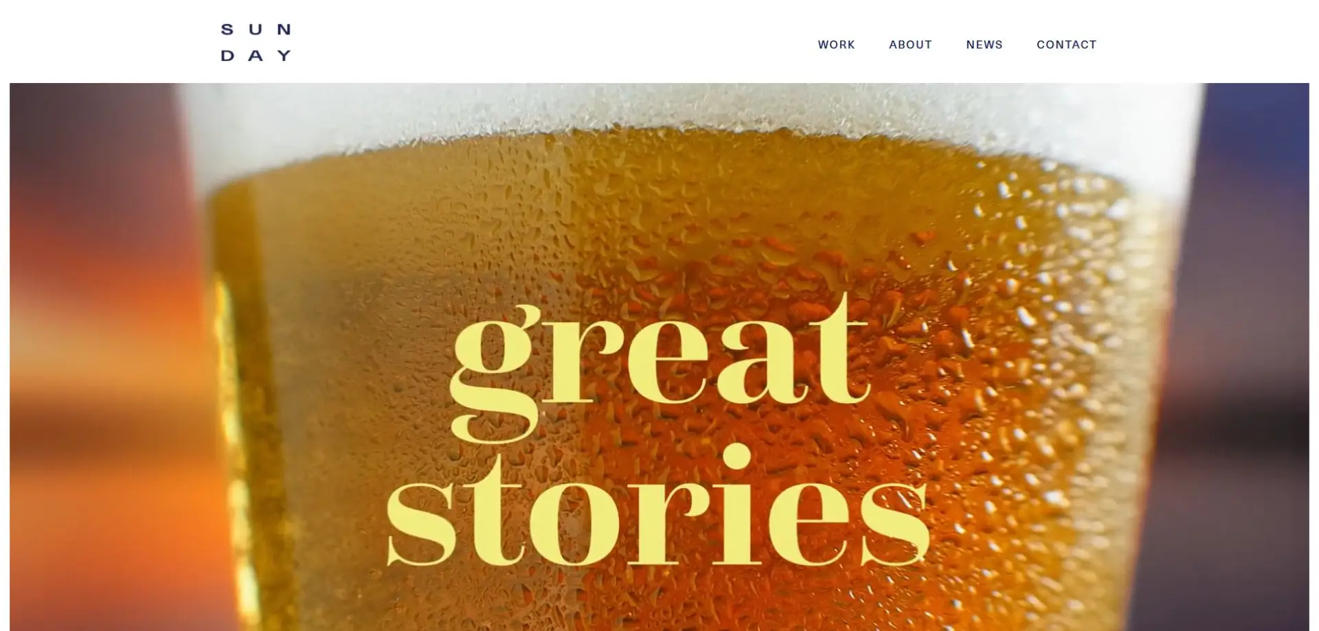 Sunday Sunday homepage