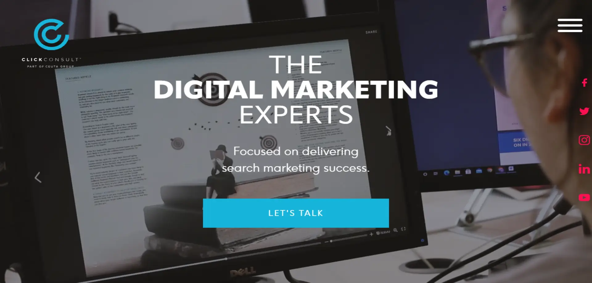 ClickConsult Click Consult homepage