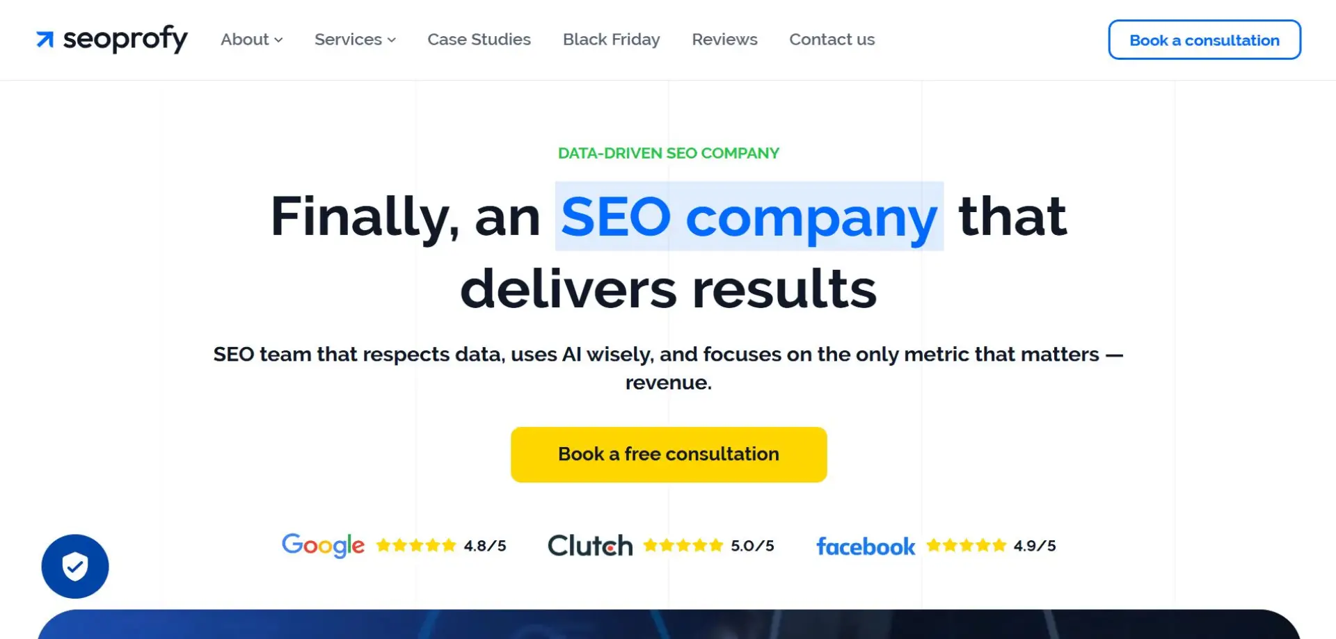 SeoProfy SeoProfy homepage