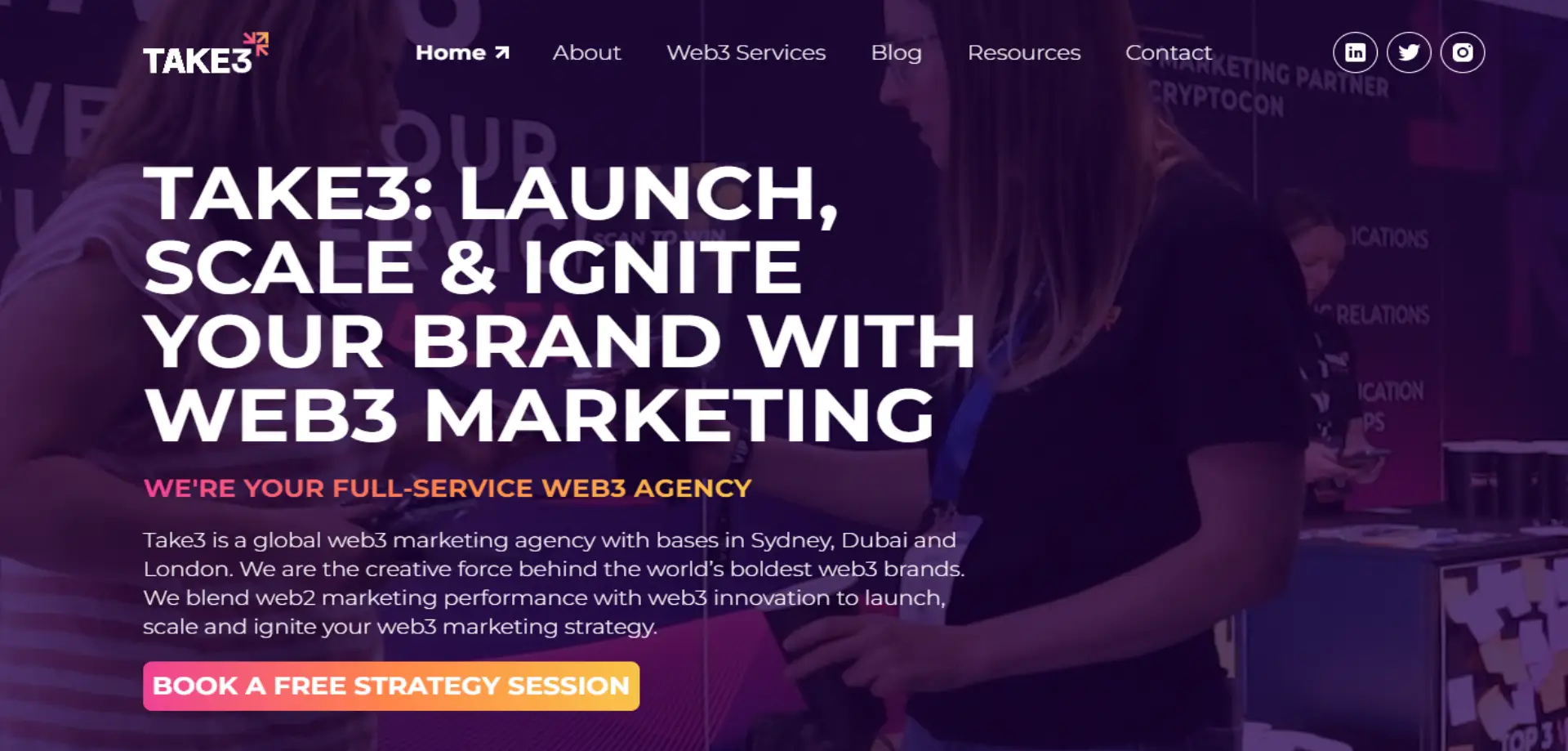 Take3 Take3 homepage