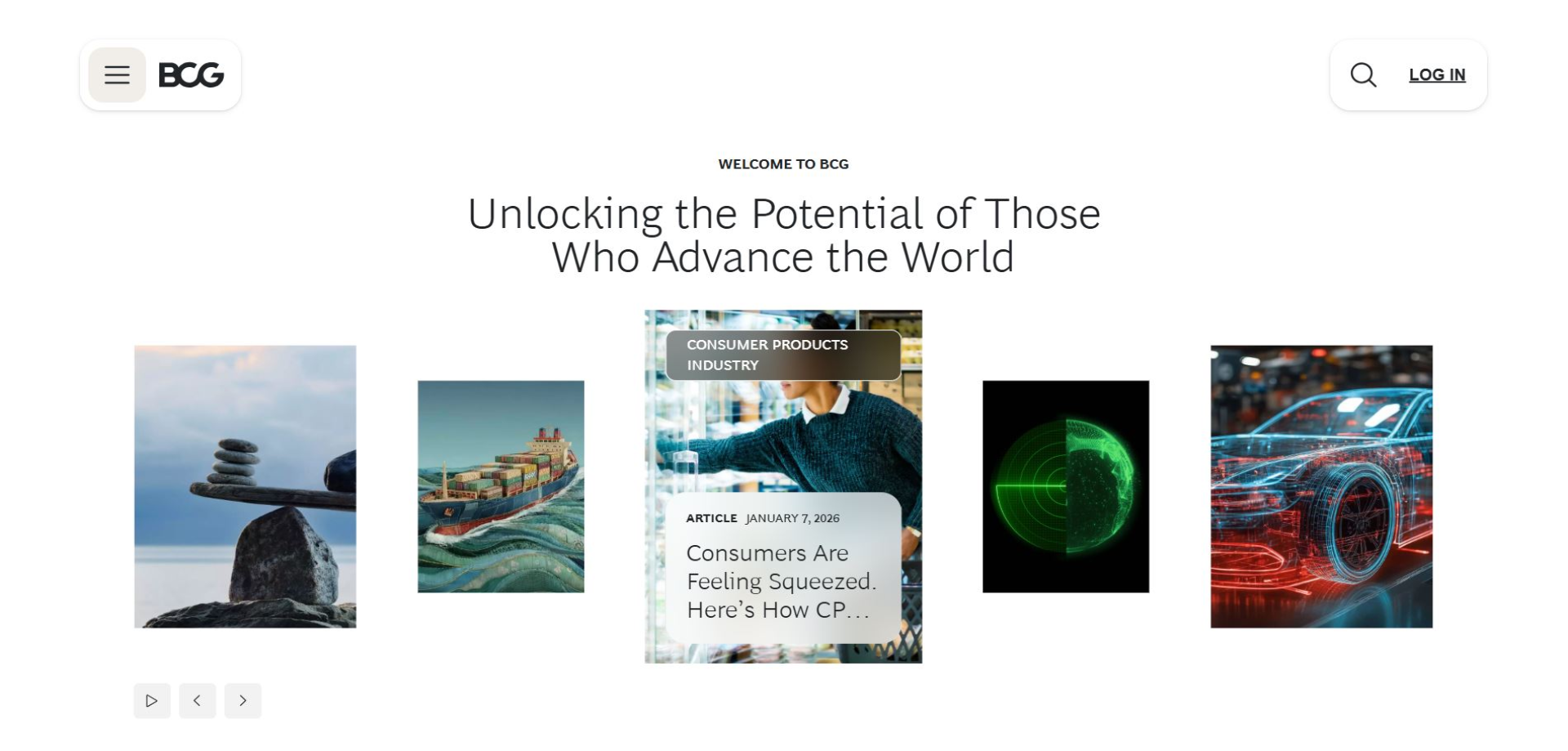BCG BCG homepage