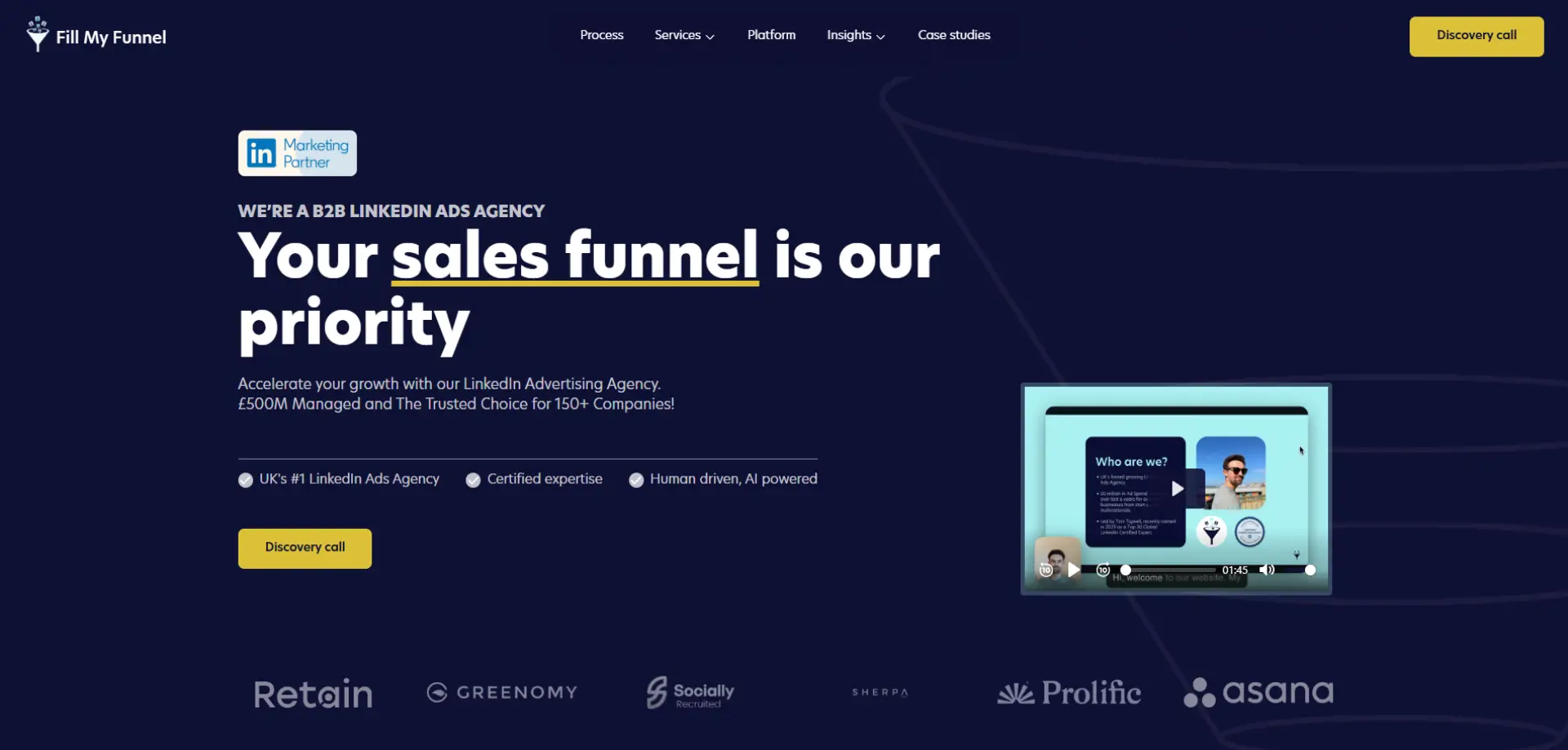 Fill My Funnel Fill My Funnel homepage