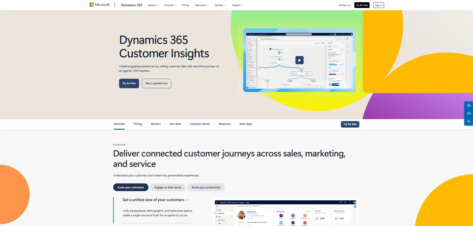 Microsoft Dynamics 365 Customer Insights – Journeys Microsoft Dynamics 365 Customer Insights – Journeys homepage
