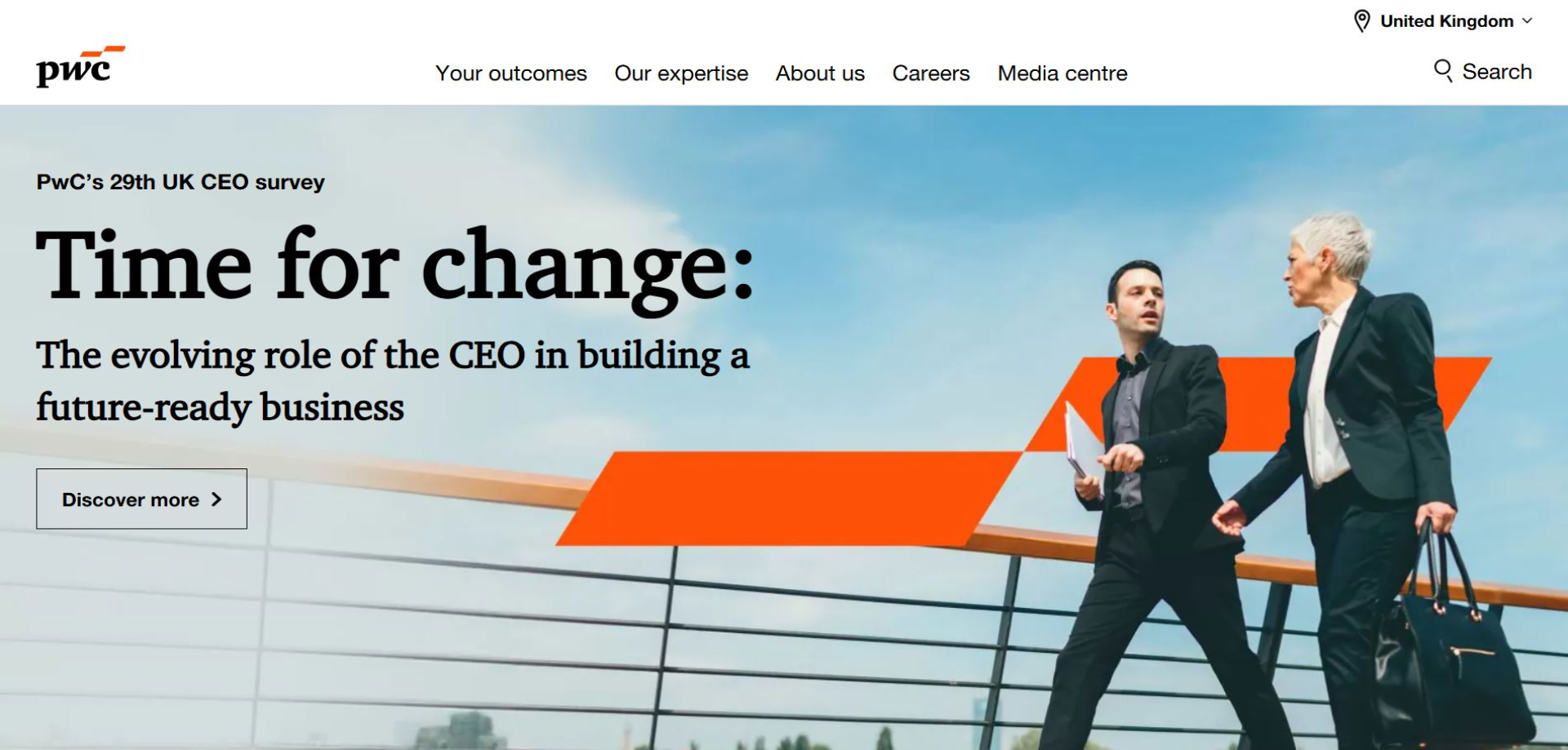 PwC PwC homepage