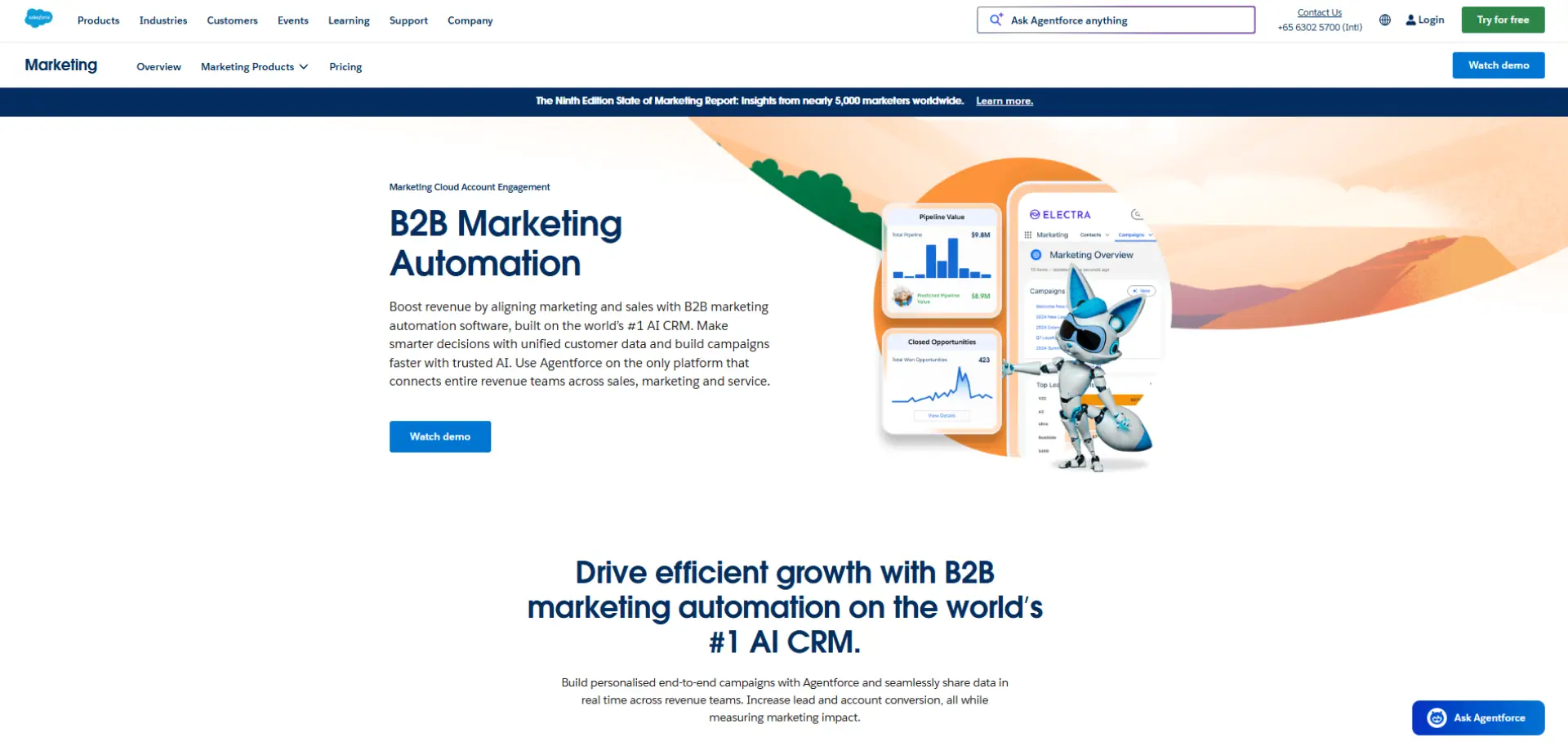 Salesforce Marketing Cloud Account Engagement Salesforce Marketing Cloud Account Engagement homepage
