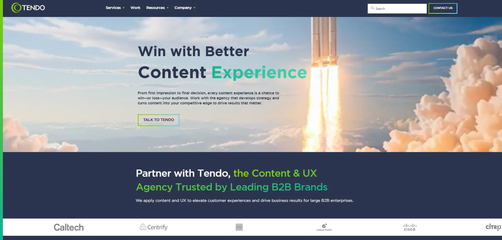 Tendo Communications Tendo Communications homepage