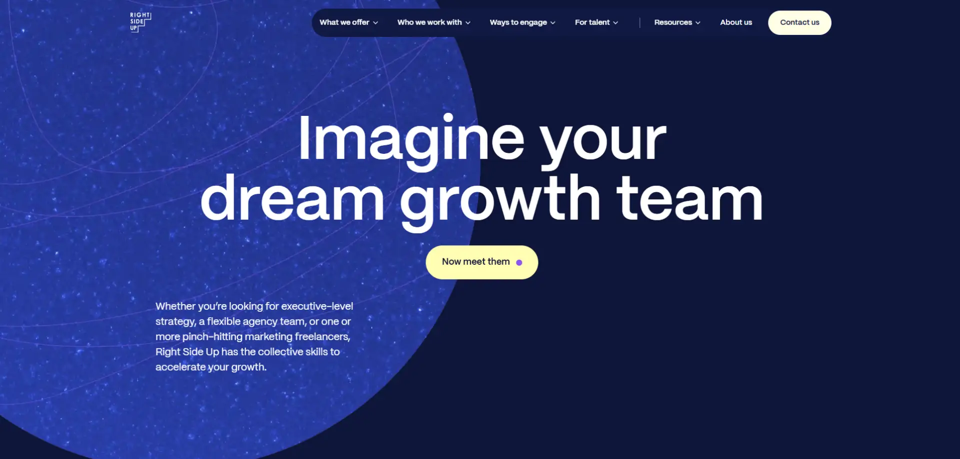 right side up Right Side Up homepage