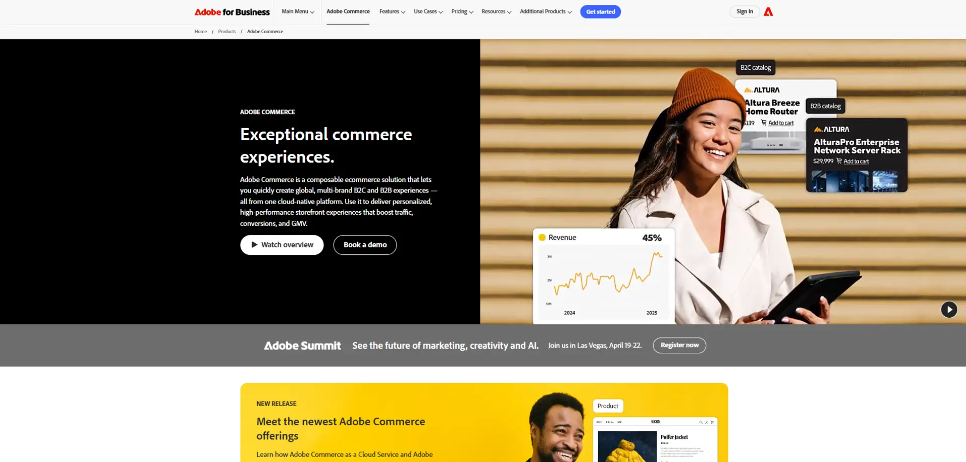 Adobe Commerce (Magento) Adobe Commerce (Magento) homepage