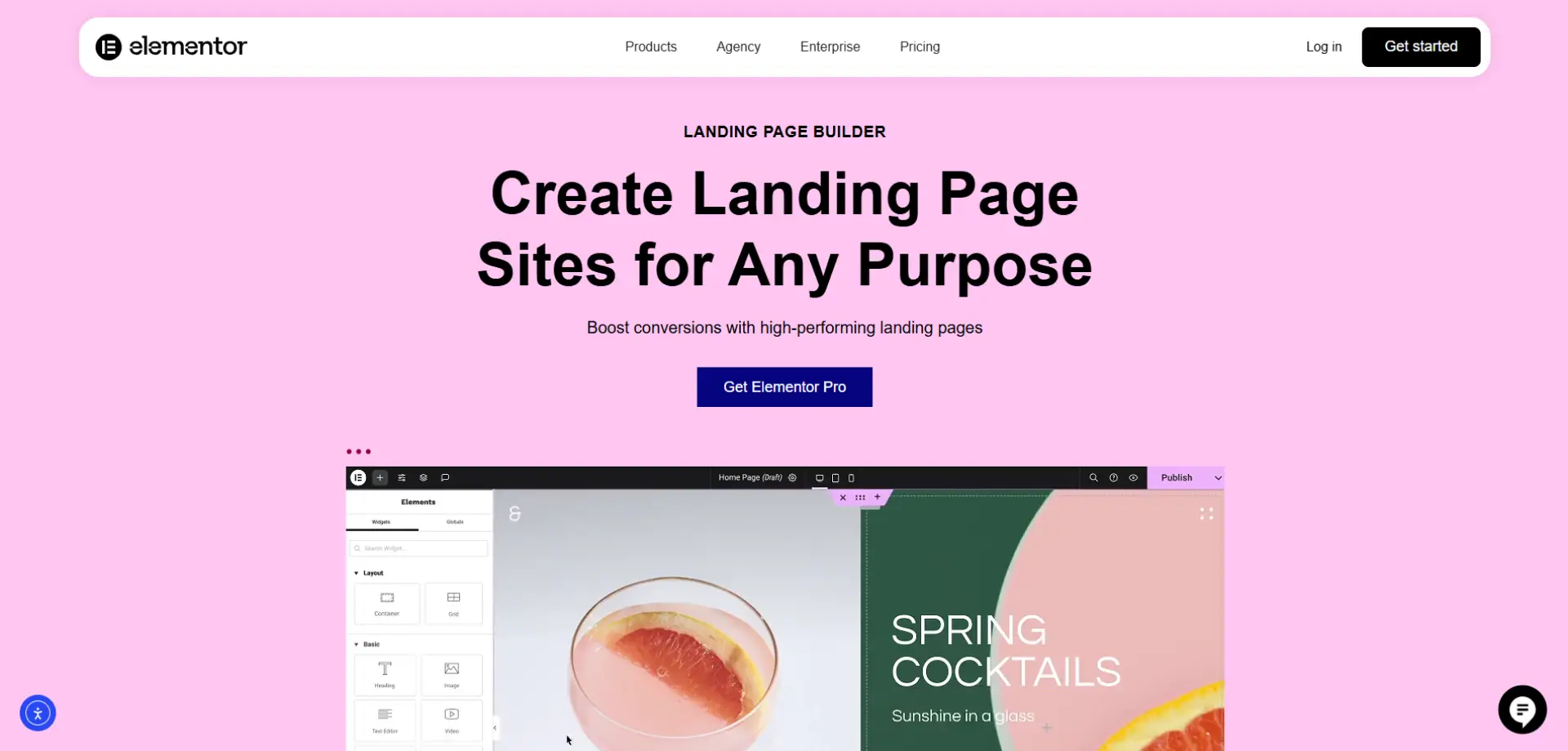 Elementor (Landing Pages) Elementor (Landing Pages) homepage