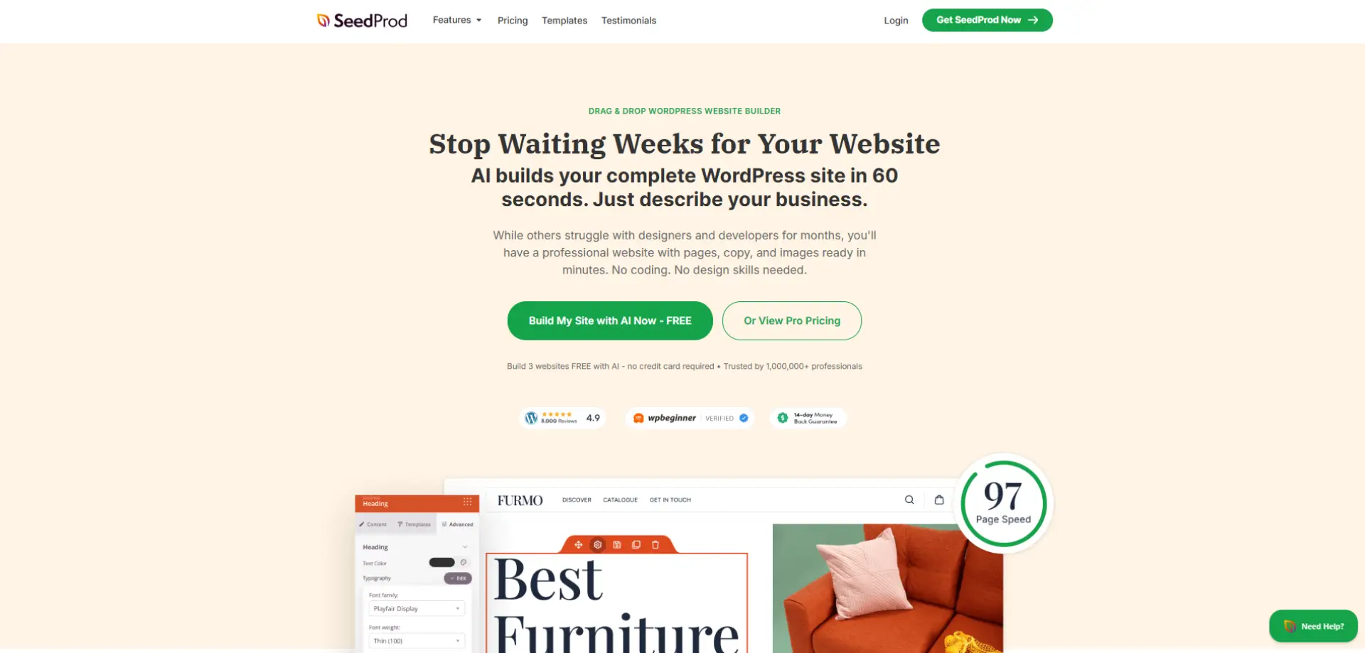 SeedProd SeedProd homepage