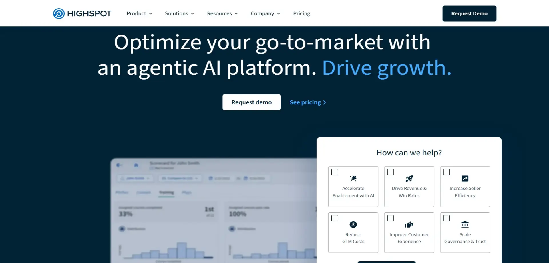 Highspot Highspot homepage