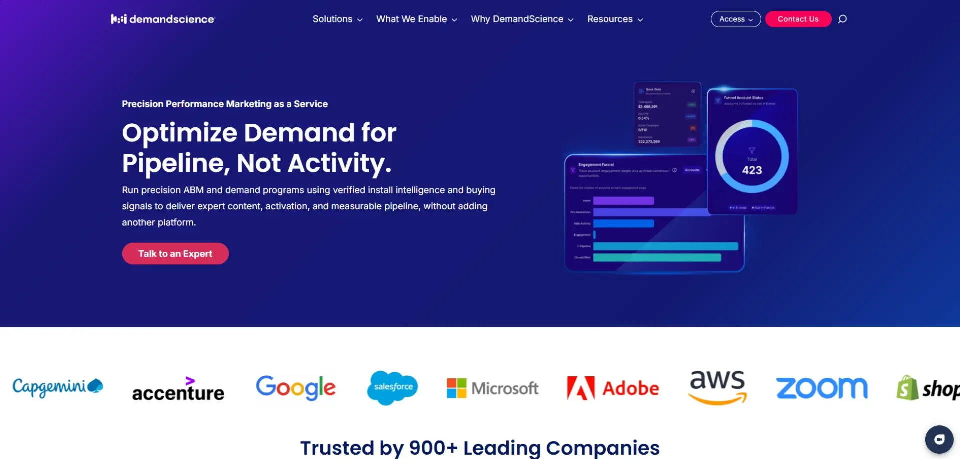 DemandScience DemandScience homepage