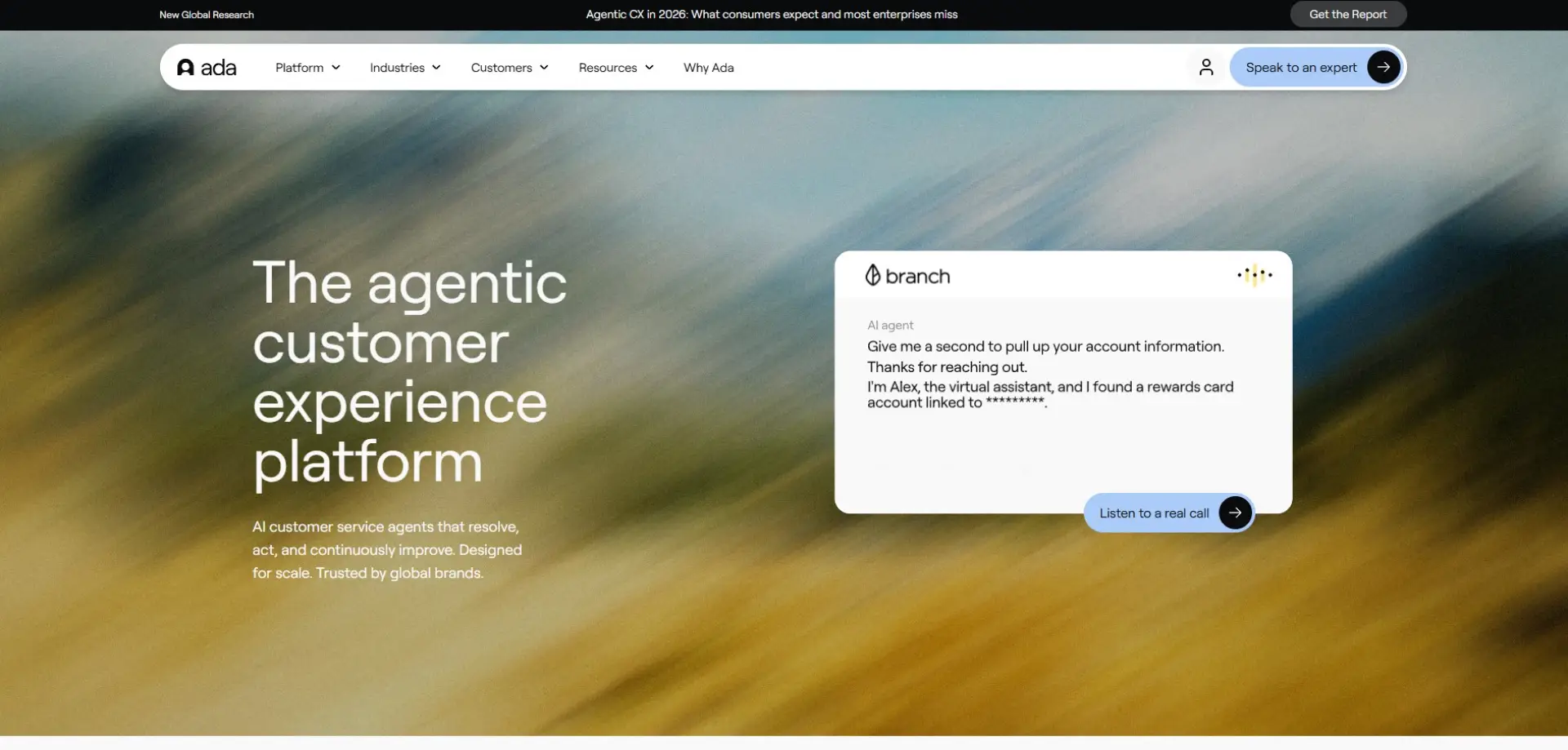 Ada Ada homepage
