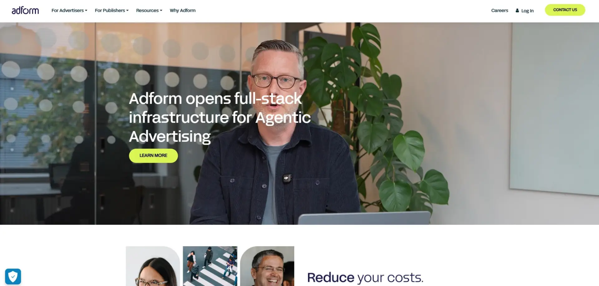 Adform homepage