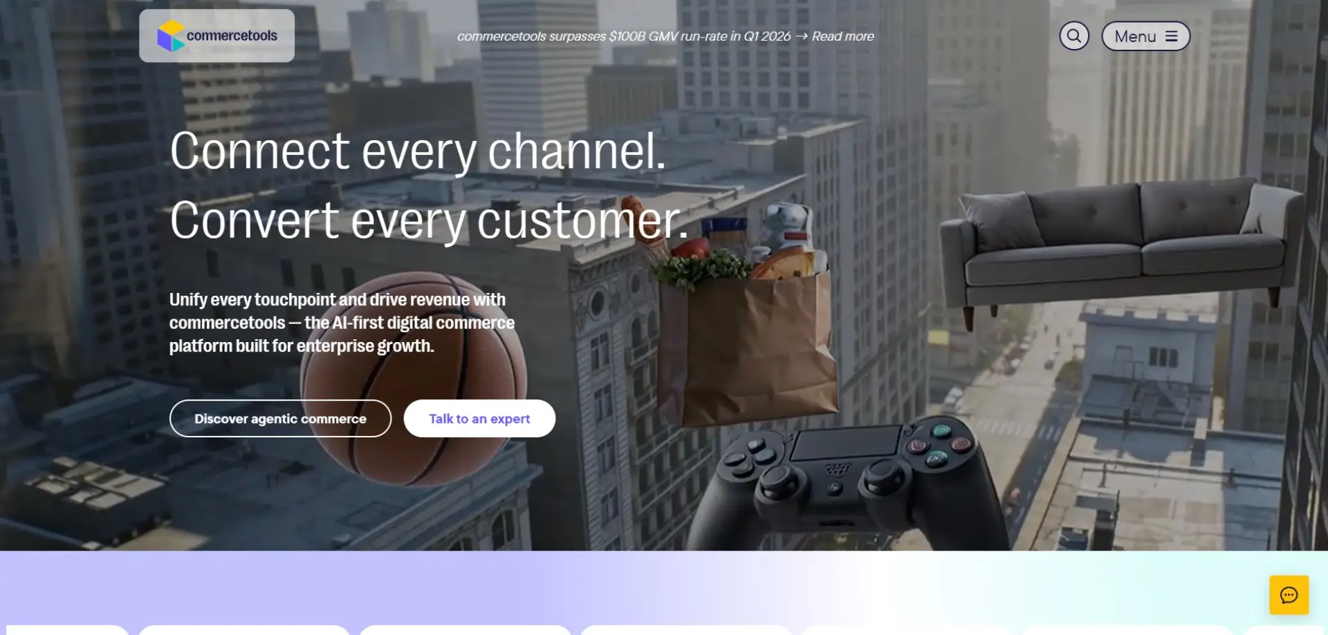 Commercetools Commercetools homepage