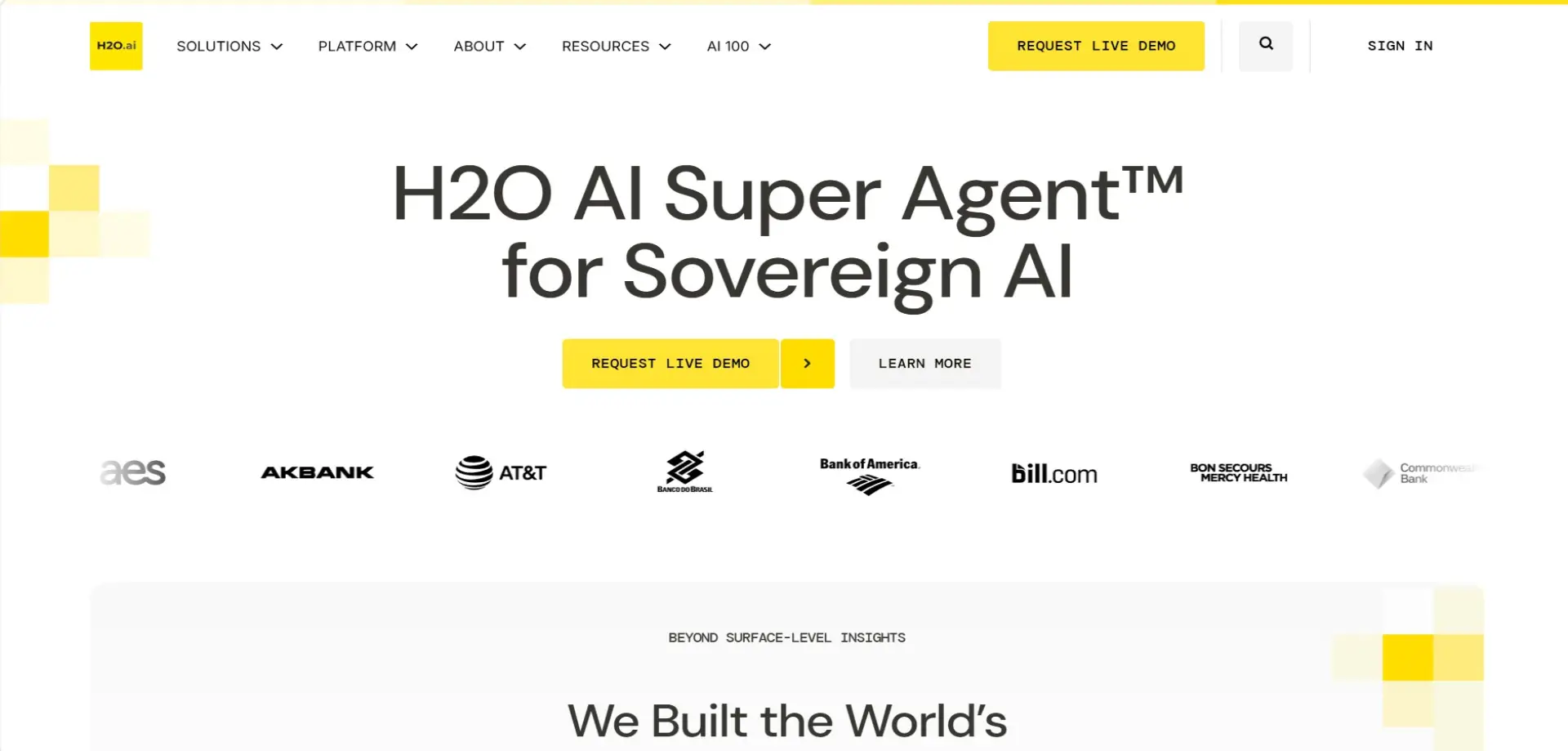 H2O.ai H2O.ai homepage