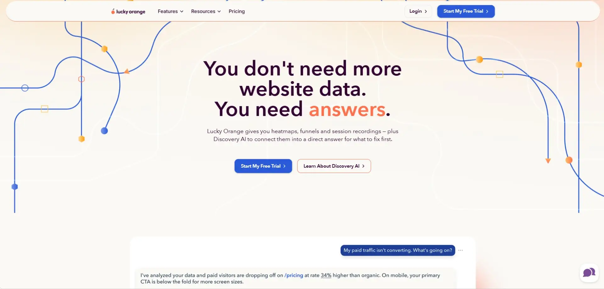 Lucky Orange Lucky Orange homepage