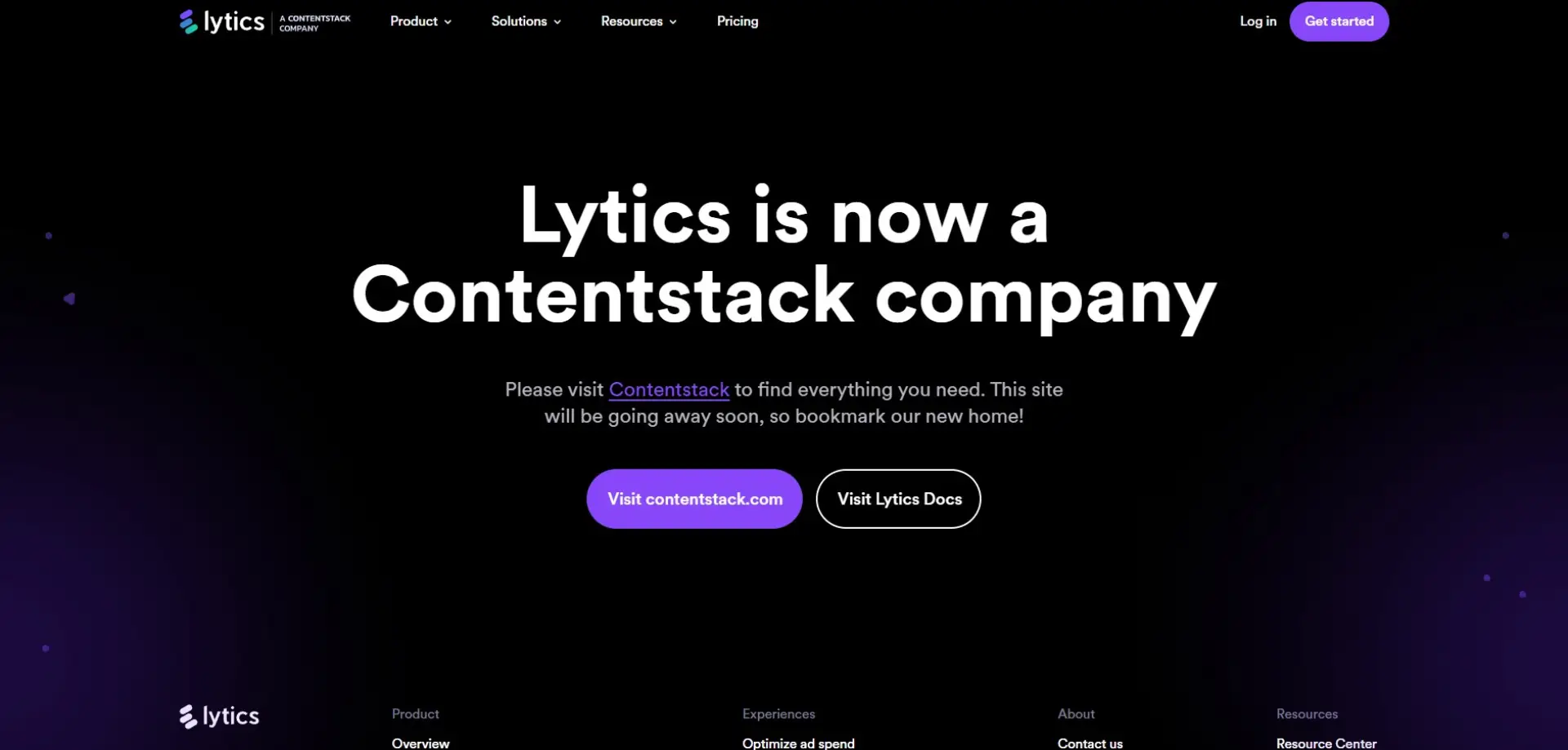 Lytics Lytics homepage