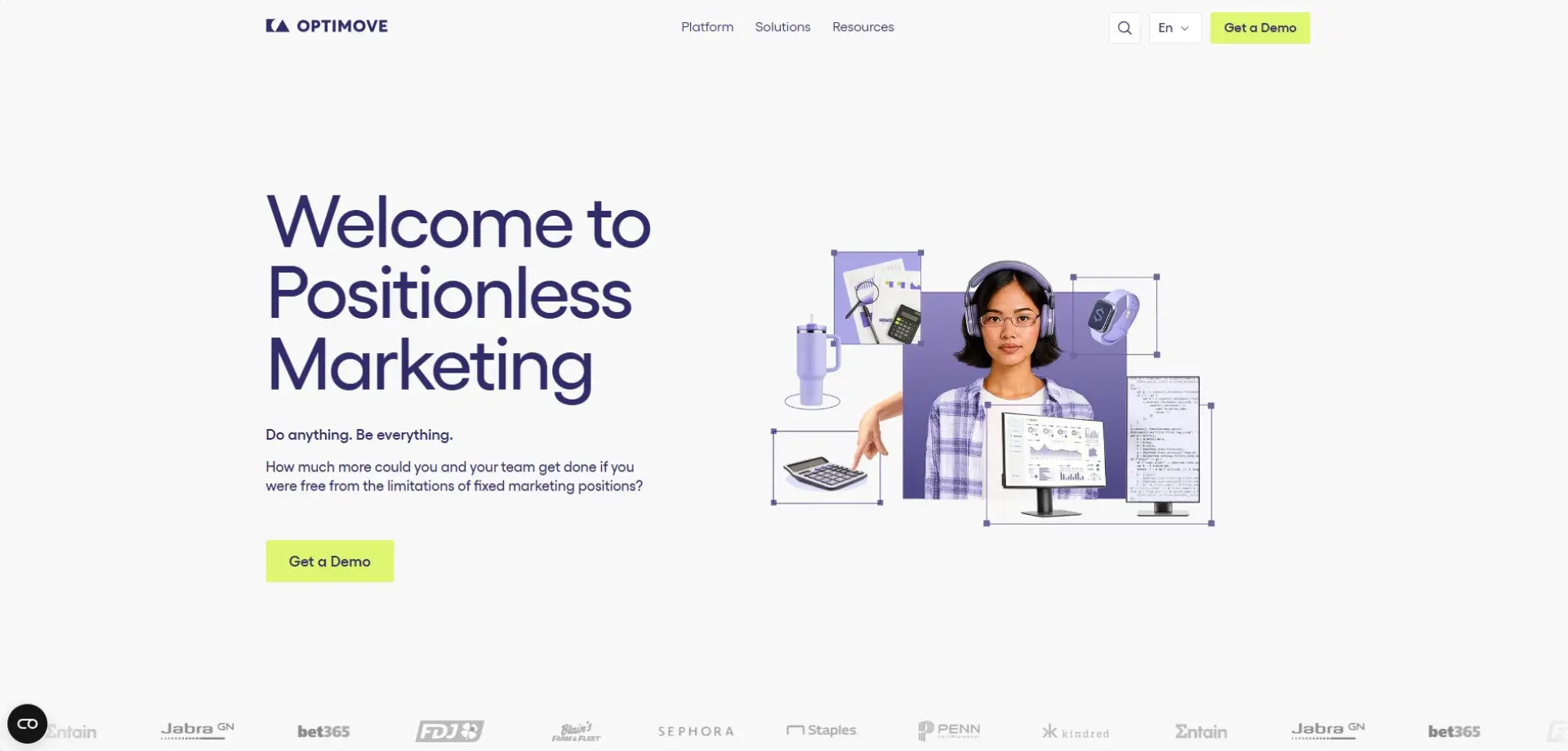 Optimove Optimove homepage