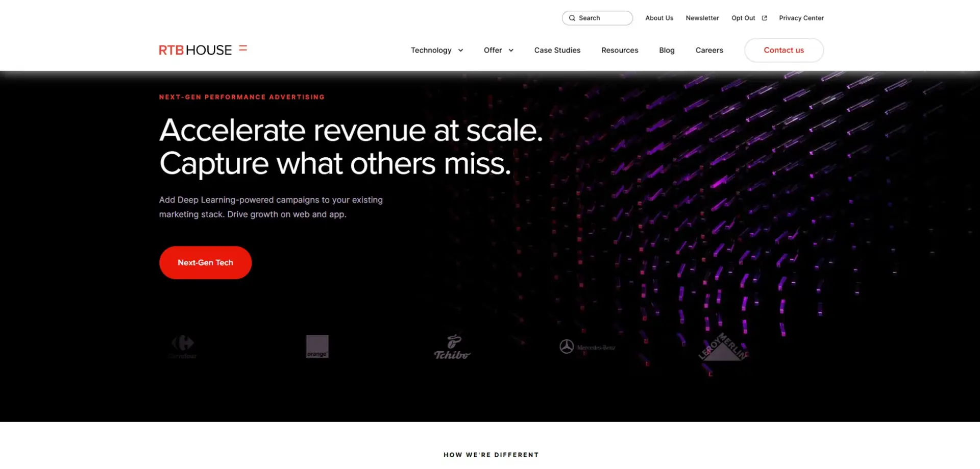 RTB House homepage
