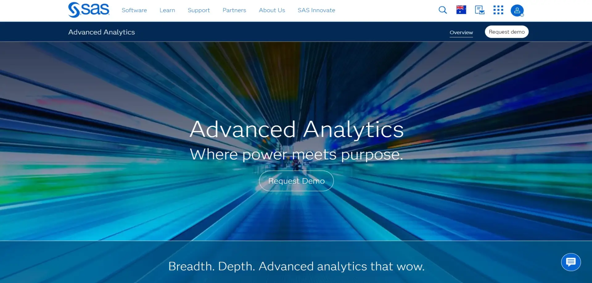 SAS Advanced Analytics SAS Advanced Analytics homepage