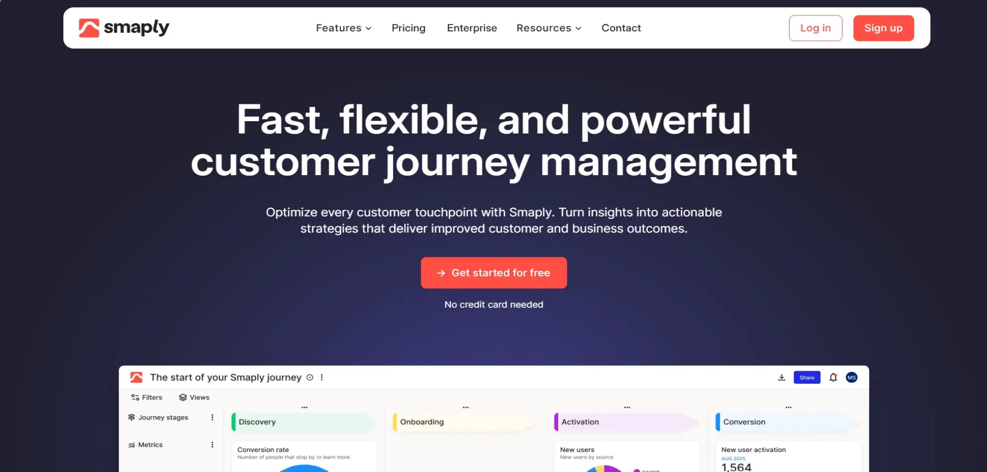 Smaply Smaply homepage
