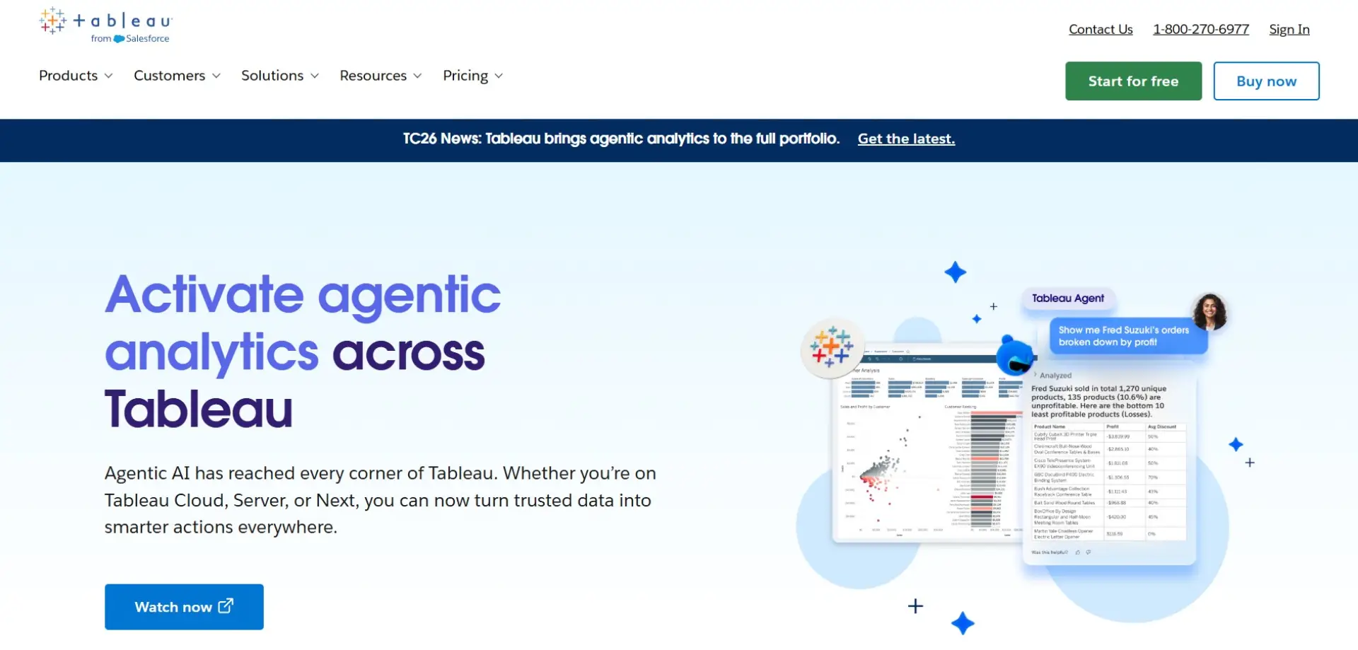 Tableau Tableau homepage
