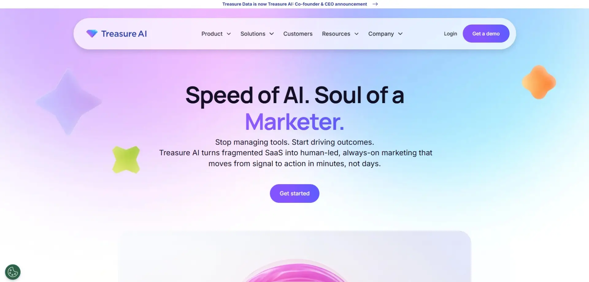 Treasure AI Treasure AI homepage