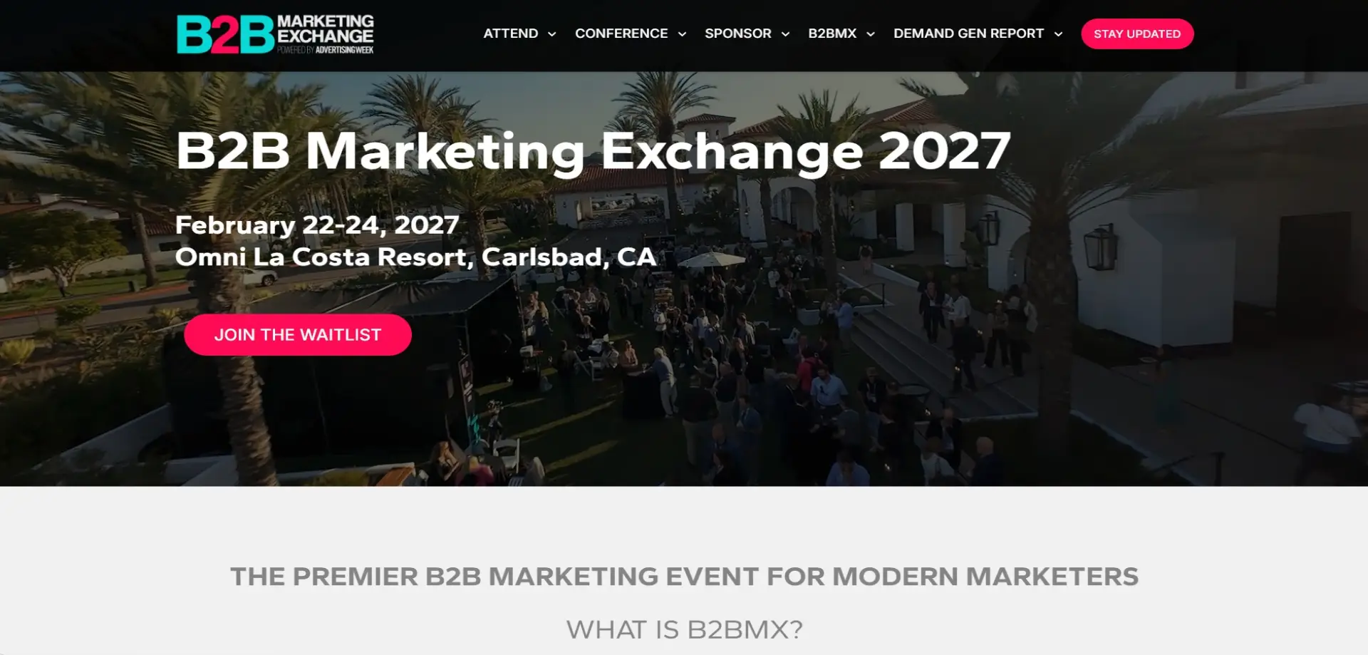 B2BMX B2BMX homepage