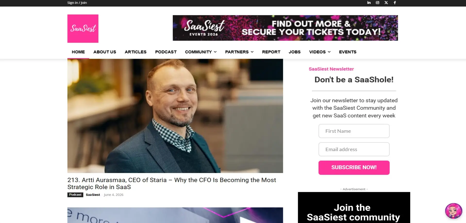 SaaSiest SaaSiest homepage