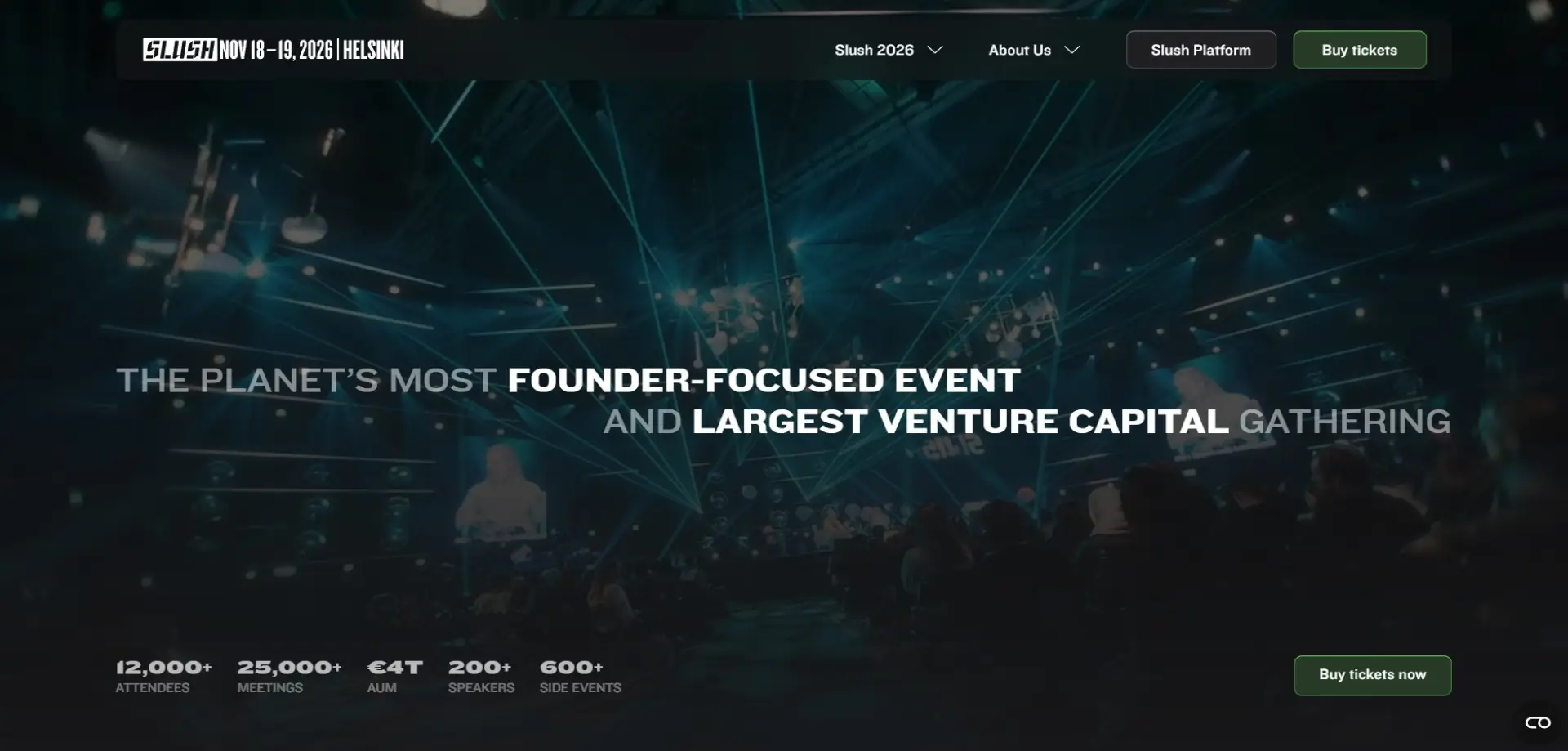 Slush Slush homepage